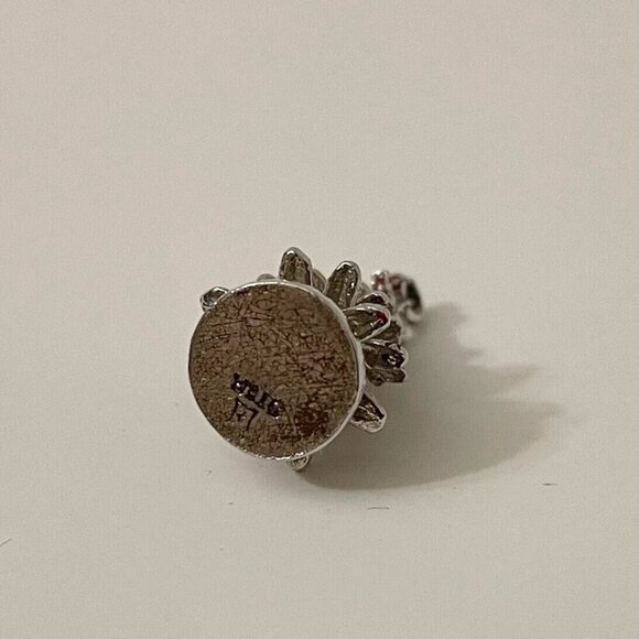 Vintage Sterling Christmas Tree Charm No Loop - Picture 5 of 10